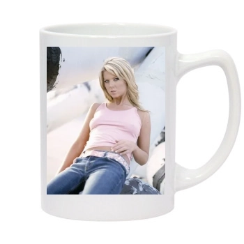 Tara Reid 14oz White Statesman Mug