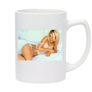 Tara Reid 14oz White Statesman Mug