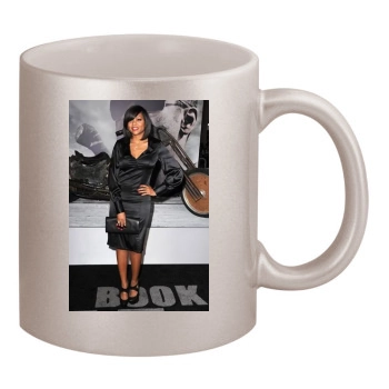 Taraji P. Henson 11oz Metallic Silver Mug