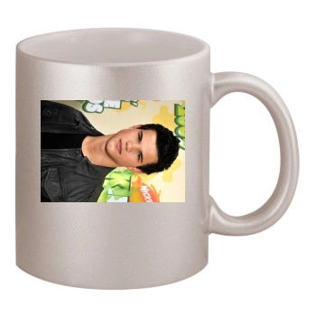 Taylor Lautner 11oz Metallic Silver Mug