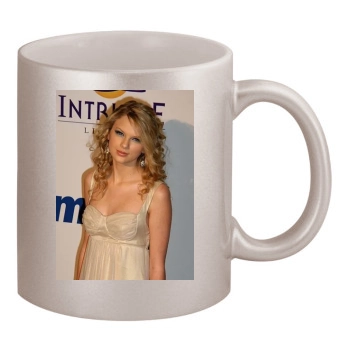 Taylor Swift 11oz Metallic Silver Mug