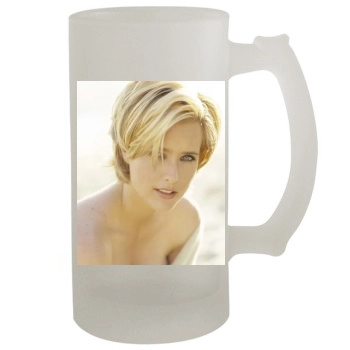 Tea Leoni 16oz Frosted Beer Stein