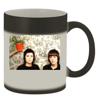 Tegan and Sara Color Changing Mug