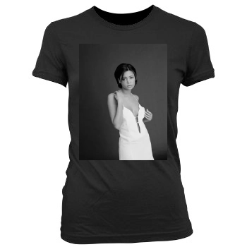 Thandie Newton Women's Junior Cut Crewneck T-Shirt