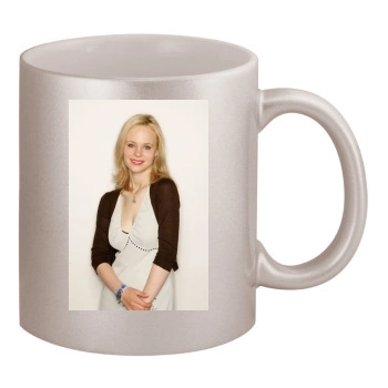 Thora Birch 11oz Metallic Silver Mug