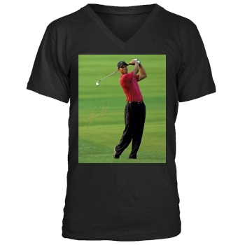 Tiger Woods Men's V-Neck T-Shirt