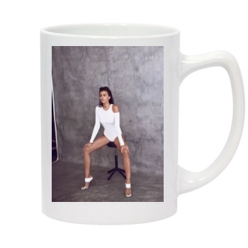 Irina Shayk 14oz White Statesman Mug