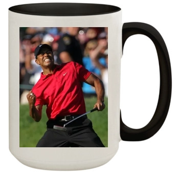 Tiger Woods 15oz Colored Inner & Handle Mug