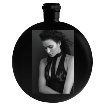 Irina Shayk Round Flask