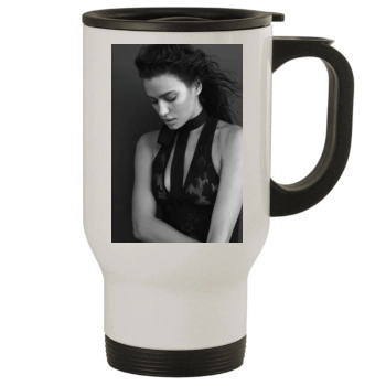 Irina Shayk Stainless Steel Travel Mug