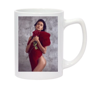 Irina Shayk 14oz White Statesman Mug