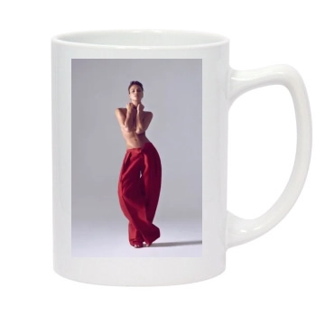 Irina Shayk 14oz White Statesman Mug