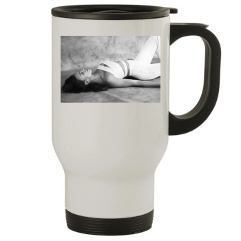 Irina Shayk Stainless Steel Travel Mug