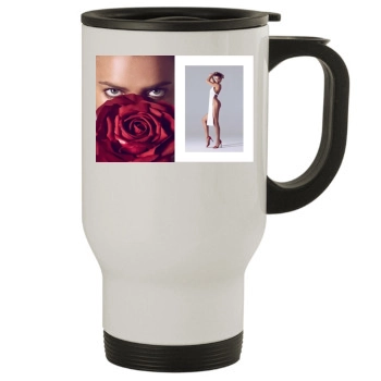 Irina Shayk Stainless Steel Travel Mug