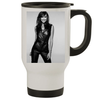 Irina Shayk Stainless Steel Travel Mug