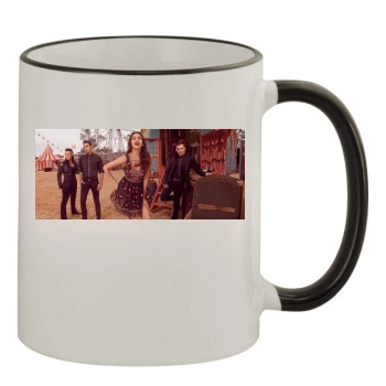 Irina Shayk 11oz Colored Rim & Handle Mug