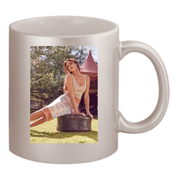 Irina Shayk 11oz Metallic Silver Mug