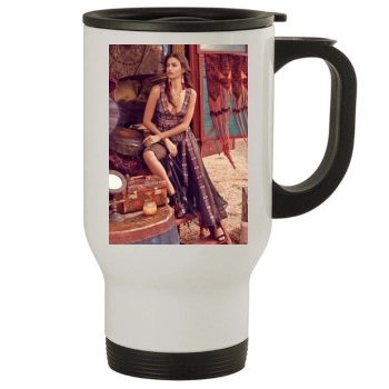 Irina Shayk Stainless Steel Travel Mug