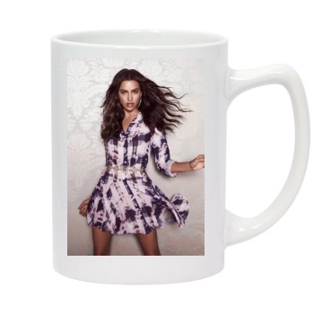 Irina Shayk 14oz White Statesman Mug