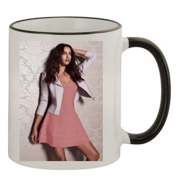 Irina Shayk 11oz Colored Rim & Handle Mug