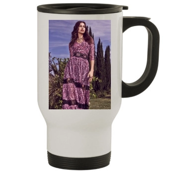 Irina Shayk Stainless Steel Travel Mug