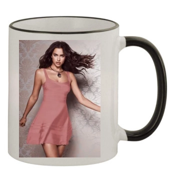 Irina Shayk 11oz Colored Rim & Handle Mug