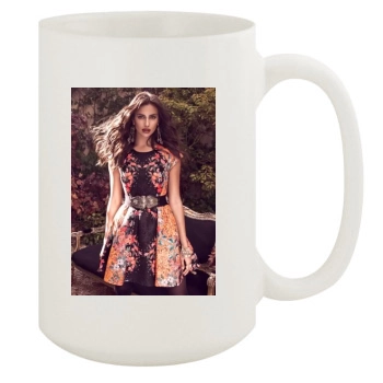 Irina Shayk 15oz White Mug