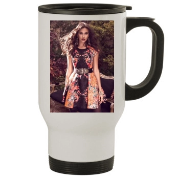 Irina Shayk Stainless Steel Travel Mug