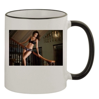 Irina Shayk 11oz Colored Rim & Handle Mug