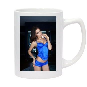 Irina Shayk 14oz White Statesman Mug