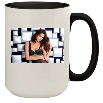 Irina Shayk 15oz Colored Inner & Handle Mug