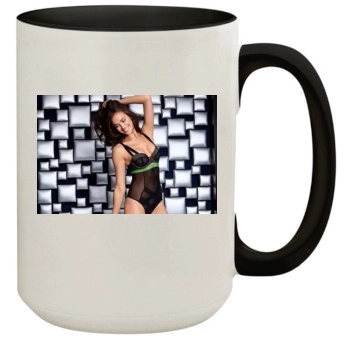 Irina Shayk 15oz Colored Inner & Handle Mug