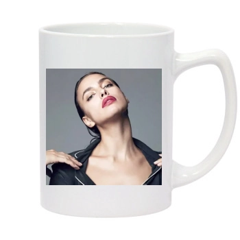 Irina Shayk 14oz White Statesman Mug