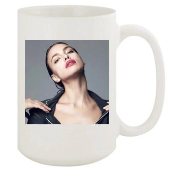 Irina Shayk 15oz White Mug