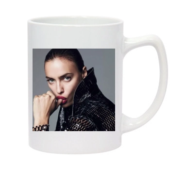 Irina Shayk 14oz White Statesman Mug