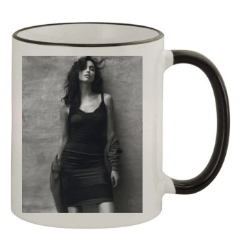 Irina Shayk 11oz Colored Rim & Handle Mug