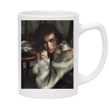 Irina Shayk 14oz White Statesman Mug