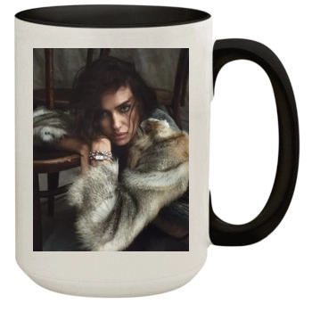 Irina Shayk 15oz Colored Inner & Handle Mug