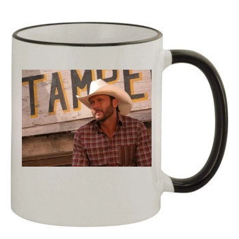 Tim McGraw 11oz Colored Rim & Handle Mug