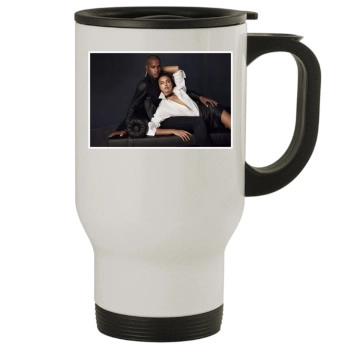 Irina Shayk Stainless Steel Travel Mug