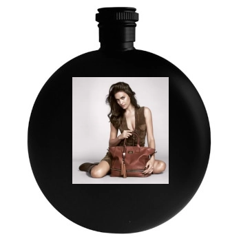 Irina Shayk Round Flask