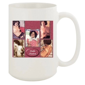 Linda Lovelace 15oz White Mug