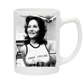 Linda Lovelace 14oz White Statesman Mug