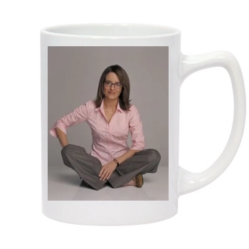 Tina Fey 14oz White Statesman Mug