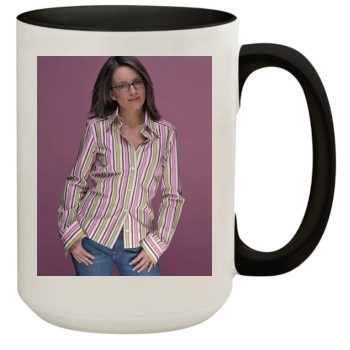 Tina Fey 15oz Colored Inner & Handle Mug