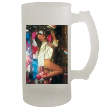 Linda Lovelace 16oz Frosted Beer Stein