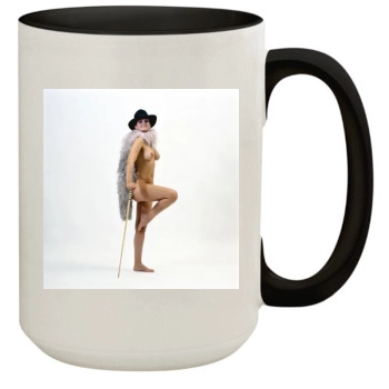 Linda Lovelace 15oz Colored Inner & Handle Mug