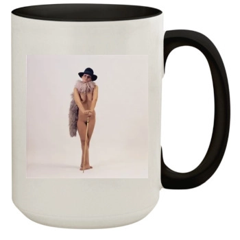 Linda Lovelace 15oz Colored Inner & Handle Mug