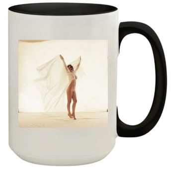 Linda Lovelace 15oz Colored Inner & Handle Mug