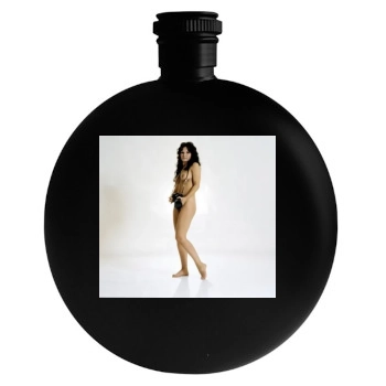 Linda Lovelace Round Flask